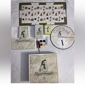 Vintage 1989 Huggermugger Board Game The Mystery Word Game by Golden Complete